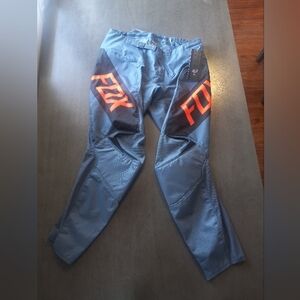 Fox Racing Motorcross 180 REVN Pants Blue/Black/Orange Mens Size 38 NWT